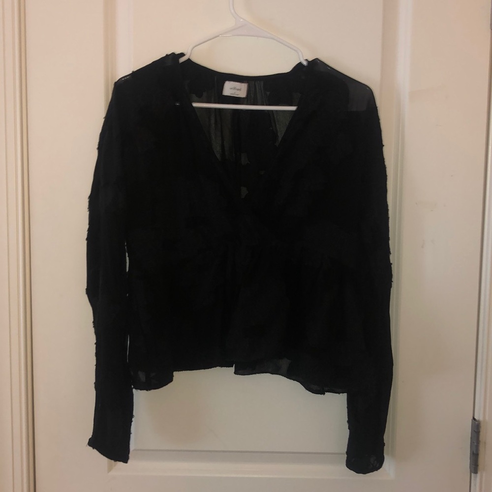 Black Lace Top